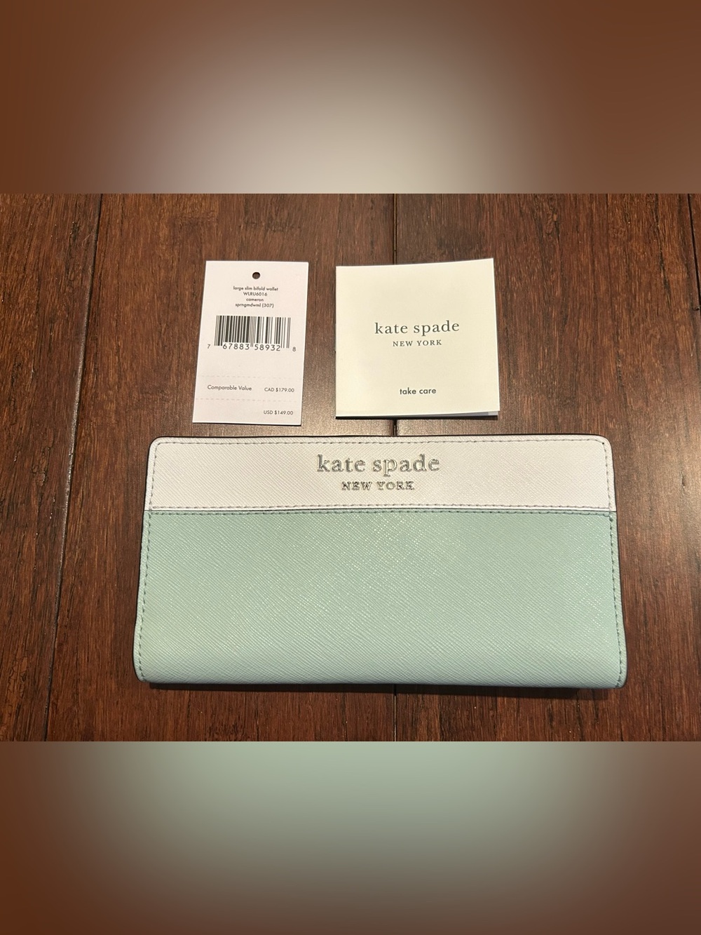 Kate Spade Cameron Large Slim Bifold Wallet